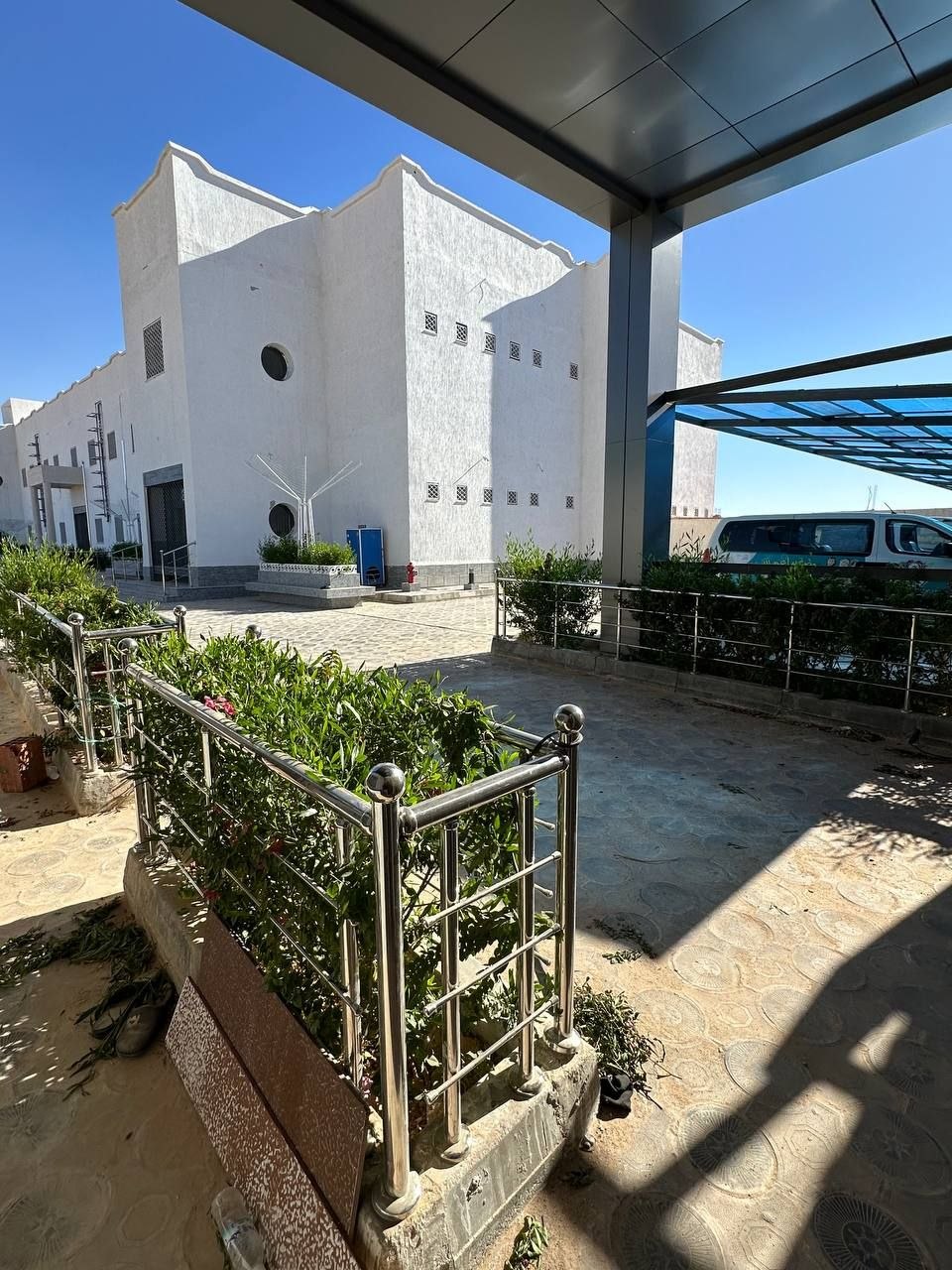 الساحة الخارجية